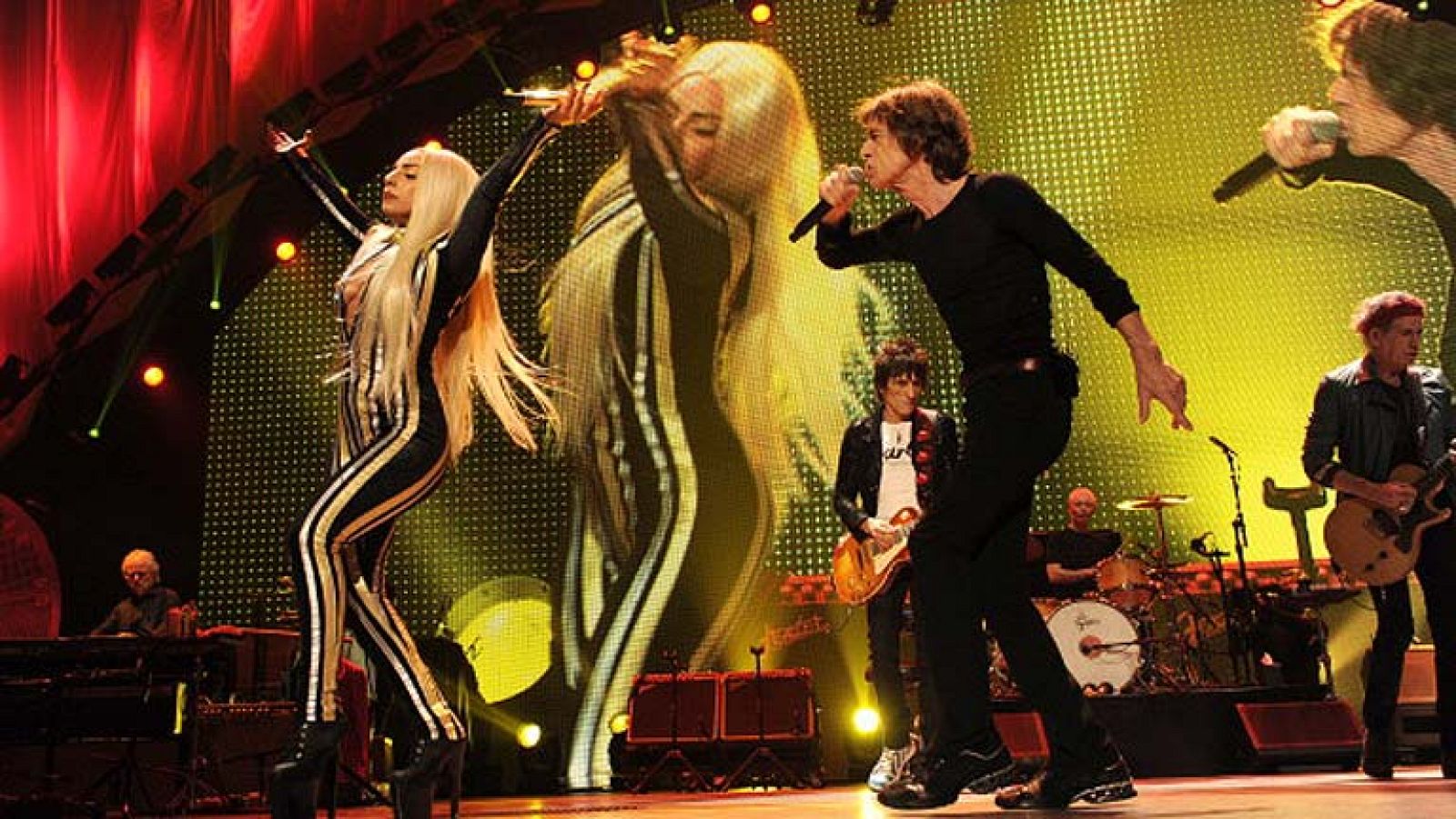 Lady Gaga, de fiesta con los Rolling Stones