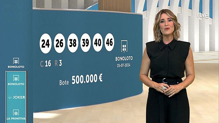 Loterías - Sorteo de la Bonoloto y Euromillones del 05/07/24