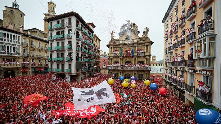 San Fermín 2024: el chupinazo da inicio a la fiesta en Pamplona | Ver