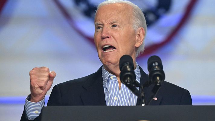 Biden mantiene su decisión y afirma que solo renunciaría si se lo pidiera el "Todopoderoso"