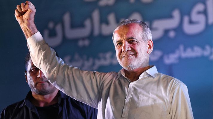 El reformista Pezeshkian gana la segunda vuelta de las presidenciales en Irán frente al ultraconservador Jalili