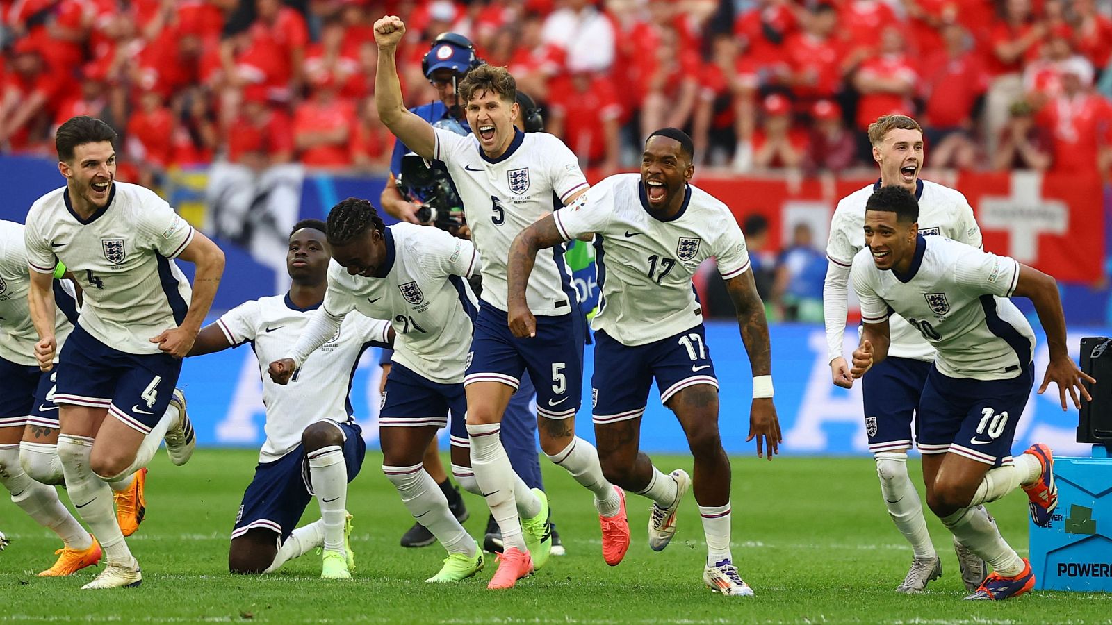 Tanda penaltis Inglaterra - Suiza | Cuartos de final de la Eurocopa 2024