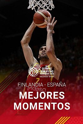 Baloncesto en RTVE - Preolímpico de baloncesto | Resumen del Finlandia - España