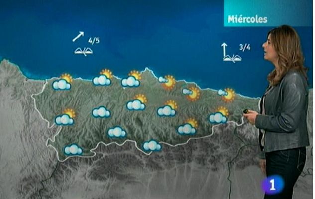Panorama Regional - El tiempo en Asturias - 18/12/12