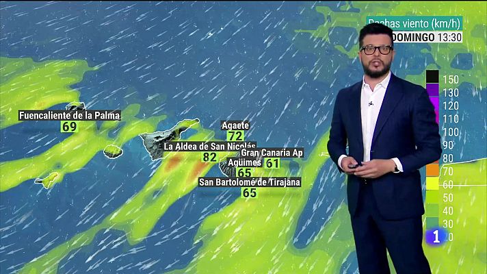 El tiempo en Canarias