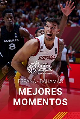 Baloncesto en RTVE - España - Bahamas. Final del Preolímpico de básquet. Resumen