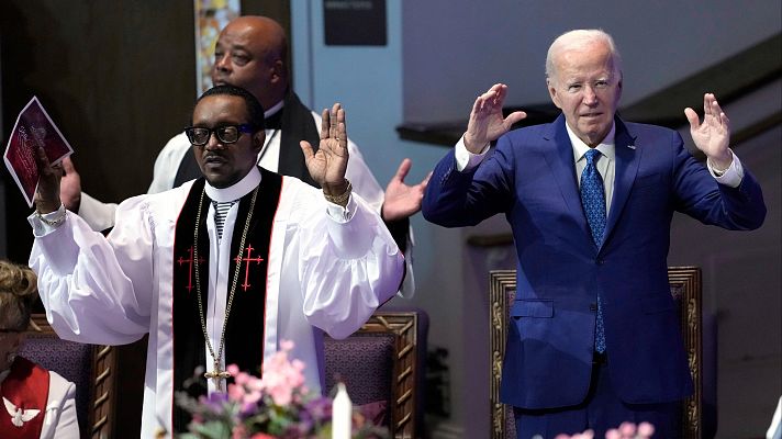 Telediario Fin de Semana - Biden sigue con sus actos de campaña, pero cada vez más voces piden su retirada