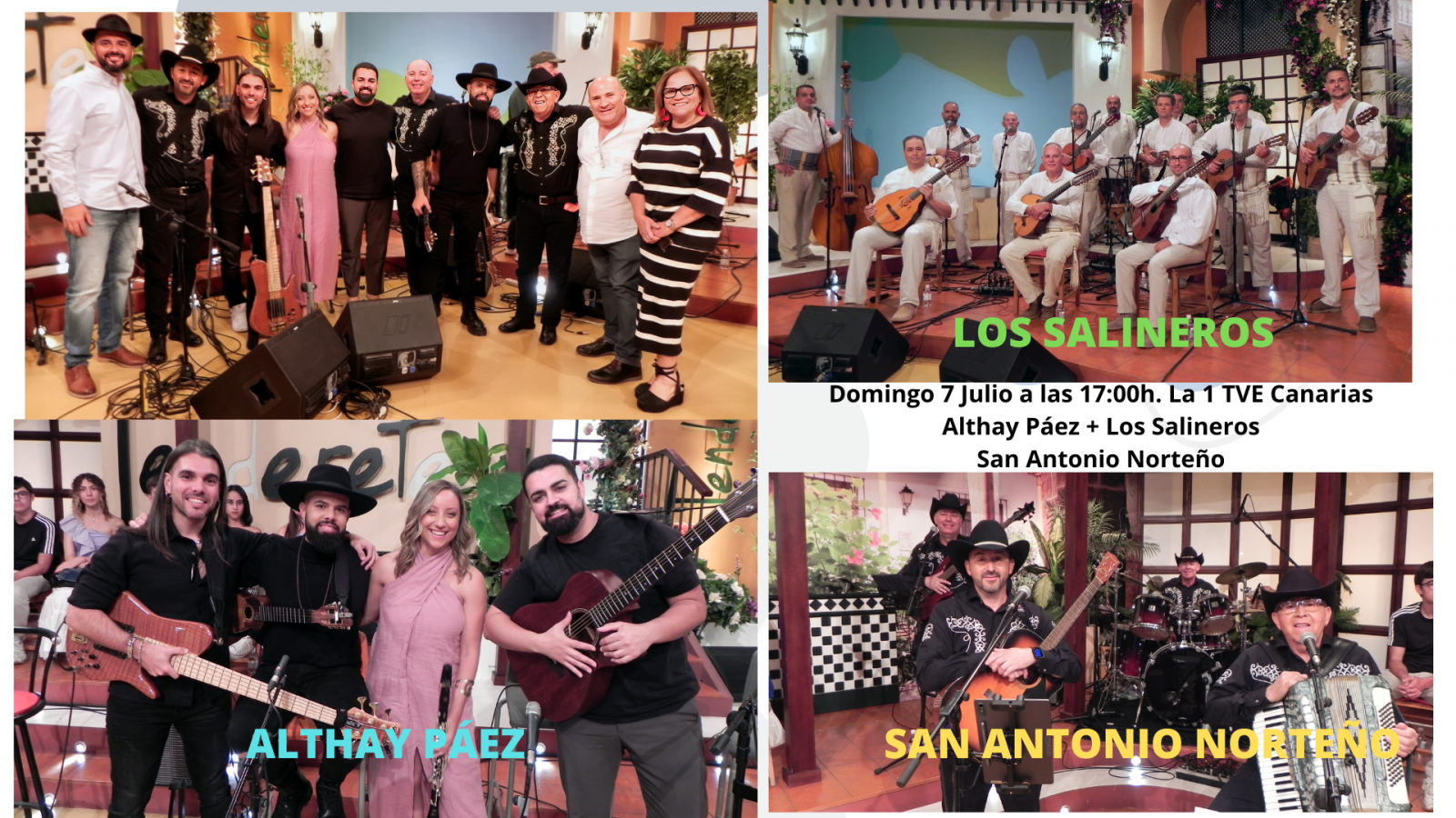 Tenderete - 07/07/2024  Althay Páez + Los Salineros + San Antonio Norteño. Un Tenderete cargado de ritmo y tradición.