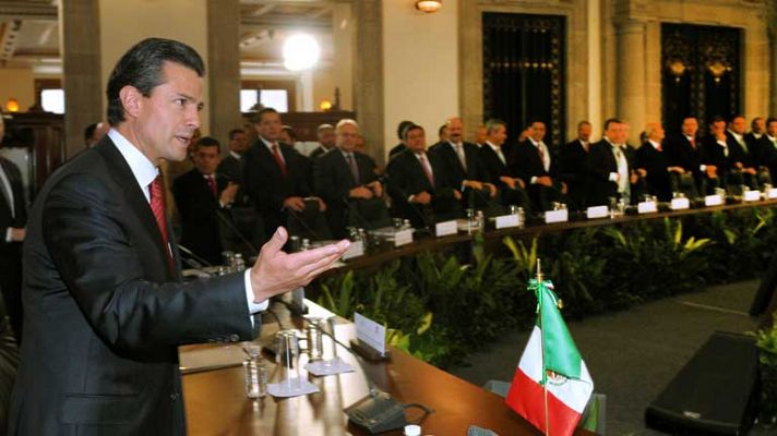 Telediario 1 - Violencia en México