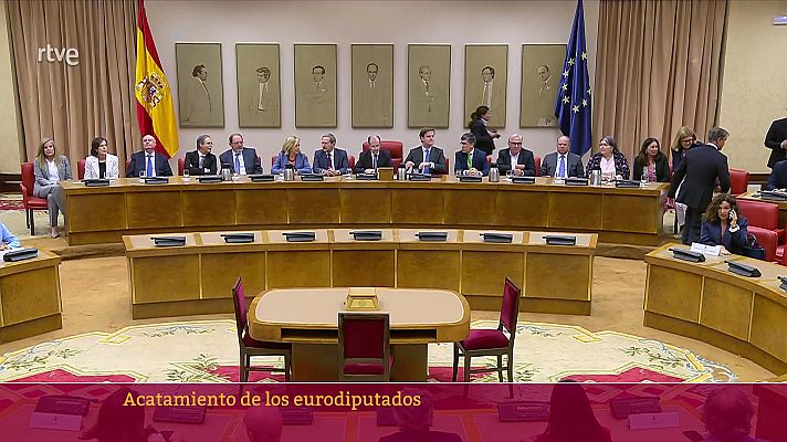 Acatamiento Eurodiputados