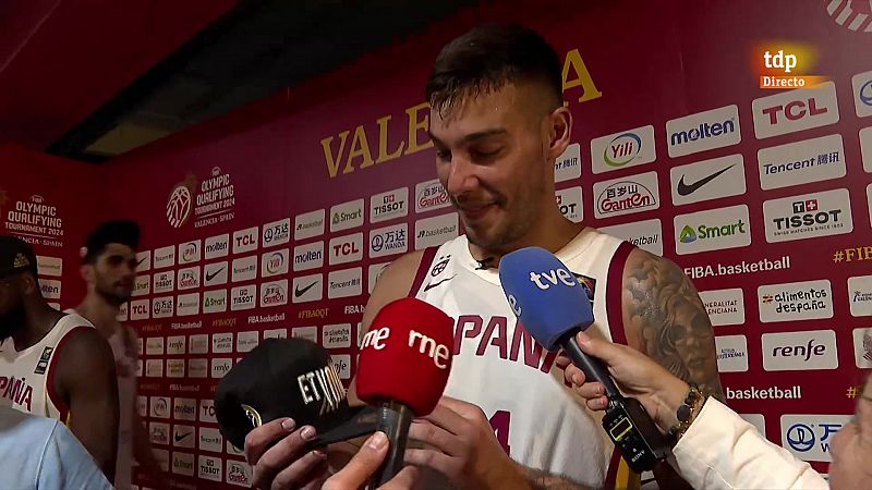 Espaa - Bahamas, Preolmpico: entrevista Willy Hernangmez - Baloncesto en RTVE | Ver