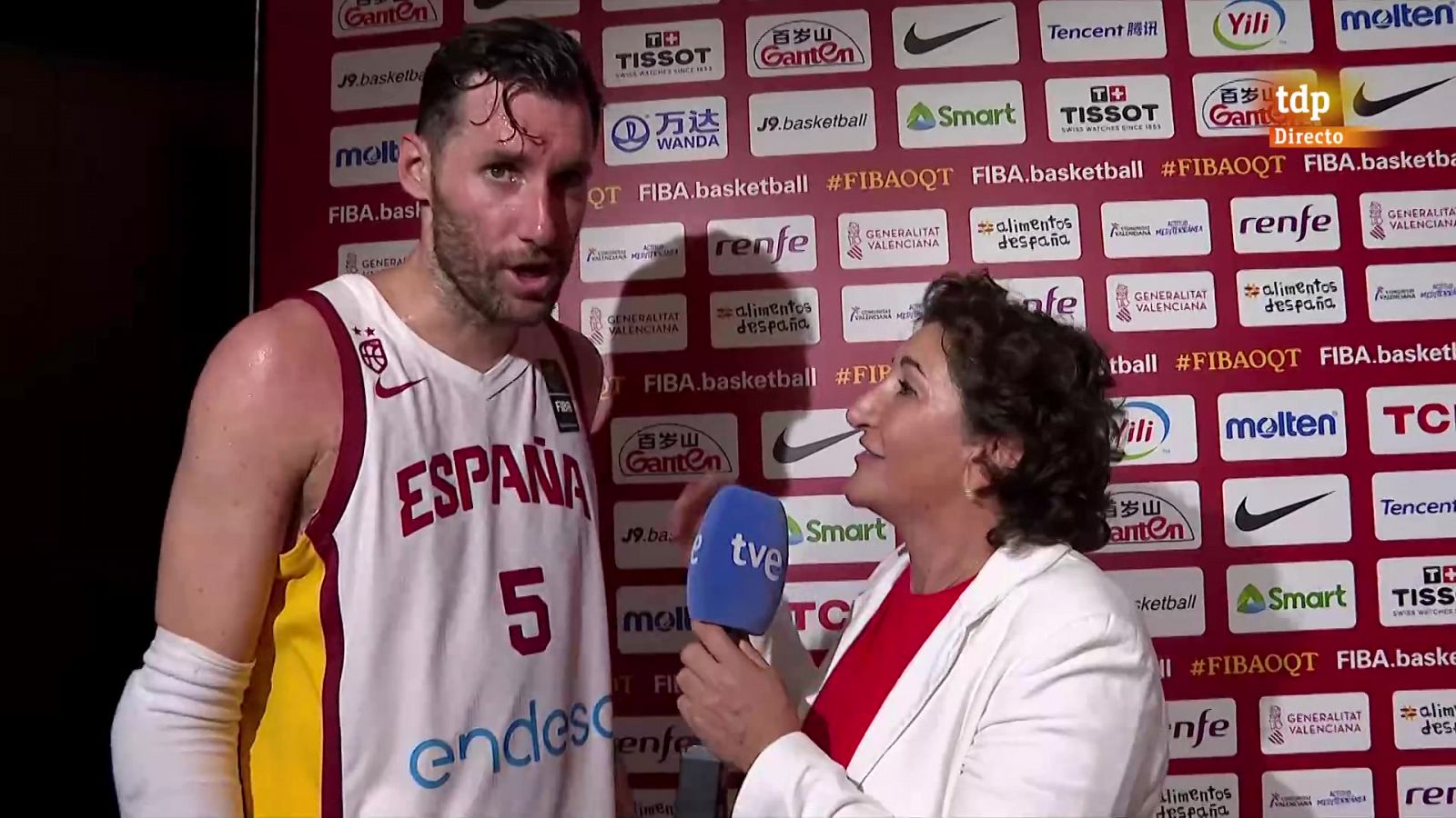 España-Bahamas, Preolímpico: entrevista a Rudy Fernández - Baloncesto en RTVE | Ver