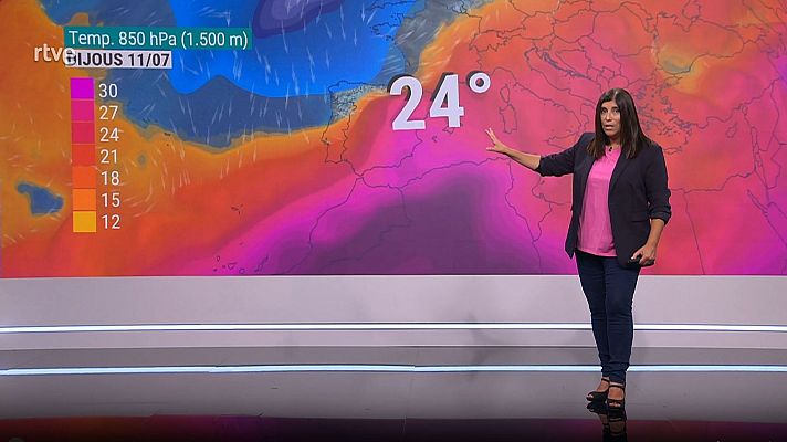El temps - Arriba la calor de ple estiu