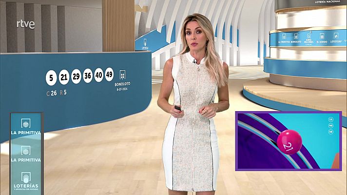 Loterías - Sorteo de la Bonoloto y Primitiva del 08/07/2024