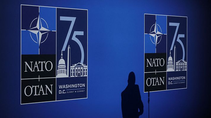 Telediario 1 - La OTAN celebra su cumbre en el tercer año de la guerra de Ucrania con desafíos e incertidumbres a partes iguales