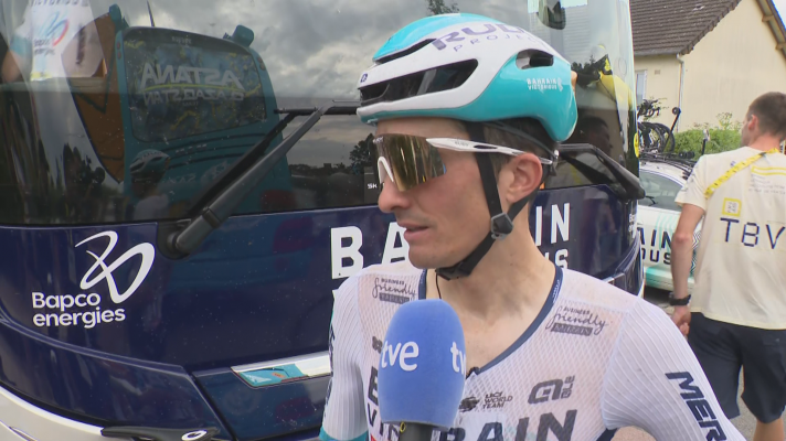 Tour de Francia - Pello Bilbao: "Mañana queremos estar en la fuga medio pelotón, ojalá acertar"