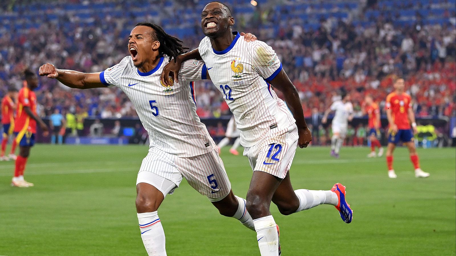 Gol de Kolo Muani (8') España - Francia (0-1) | Eurocopa 2024