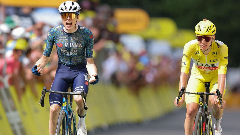 Tour 2024 | Vingegaard le gana la etapa 11 a Pogacar en el mano a mano | Ver
