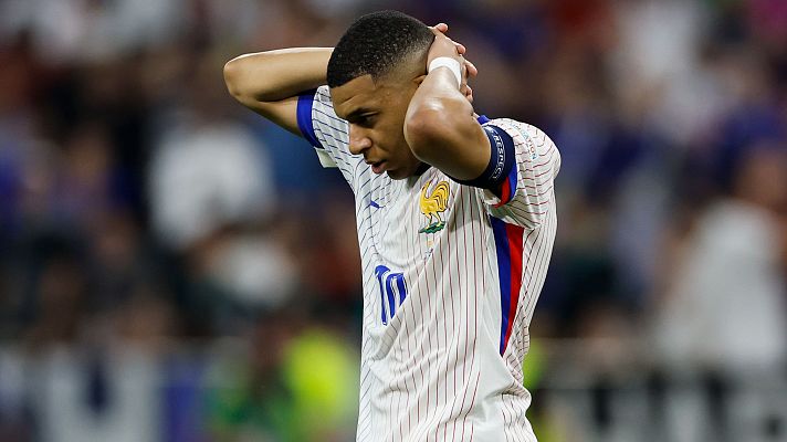 Kylian Mbappé, la cruz del España - Francia