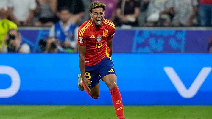 Telediario 1 - Lamine Yamal, la sensación del España - Francia y de la Eurocopa a punto de cumplir los 17 años