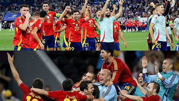 Telediario 1 - España regresa a una final de Eurocopa 12 años después