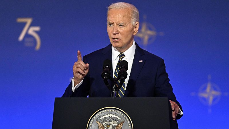 La OTAN celebra su segundo día de cumbre en Washington con la vista en Ucrania y con Joe Biden como anfitrión