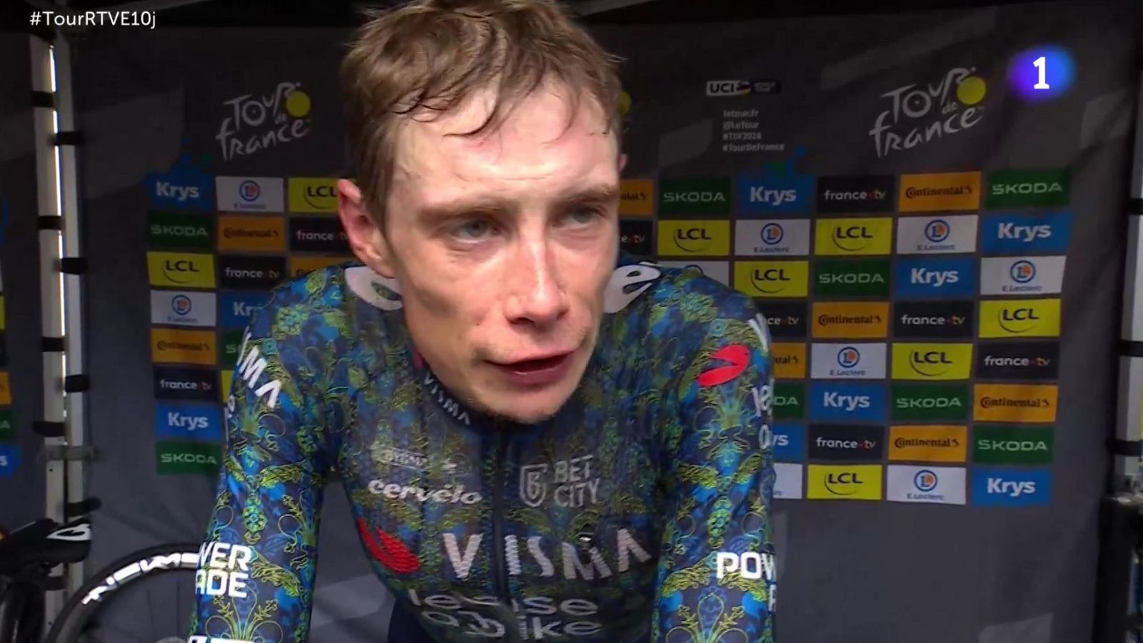 Tour 2024 | Jonas Vingegaard: "Esta victoria siginifica mucho"