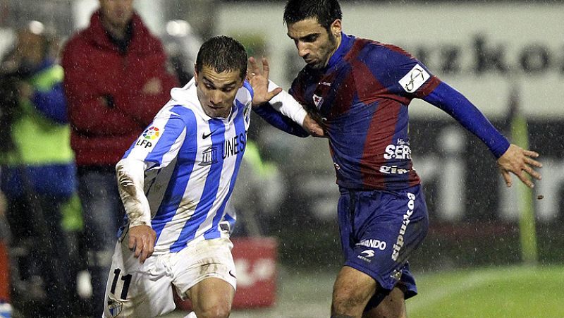 El Eibar pone en apuros al Málaga