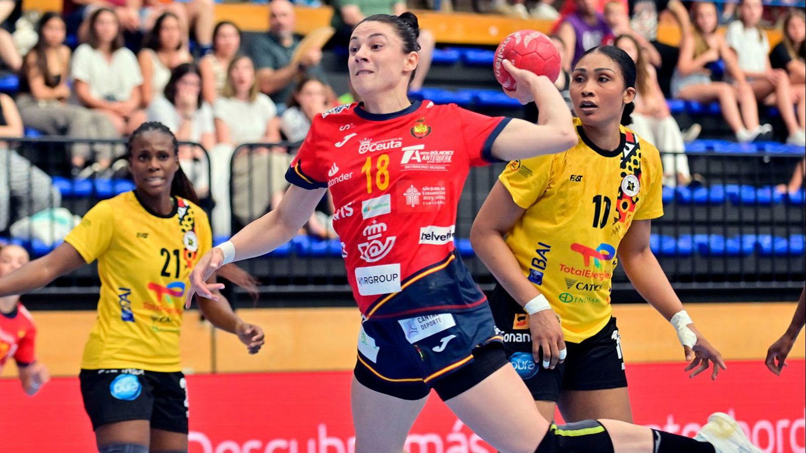 Balonmano - Amistoso Selección Femenina. Preparación JJOO: España - Angola - ver ahora
