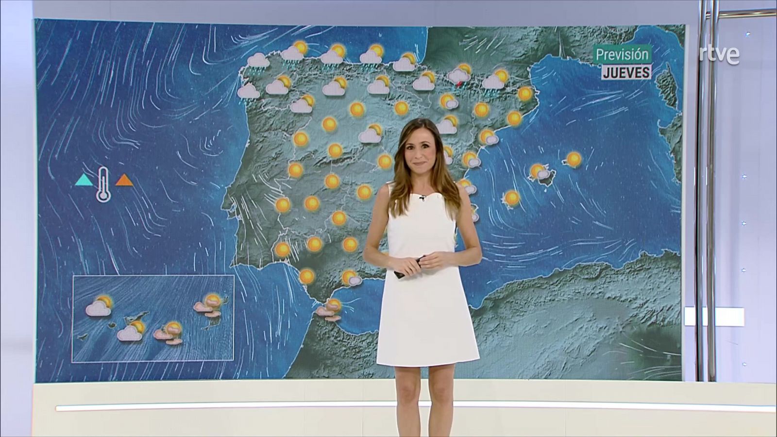 Se esperan noches tropicales (por encima de 20) en valles atlánticos del sudoeste, el medio Ebro y el área mediterránea - ver ahora