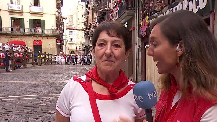 San Fermín 204: Mariví, la primera mujer que corrió los encierros en 1975