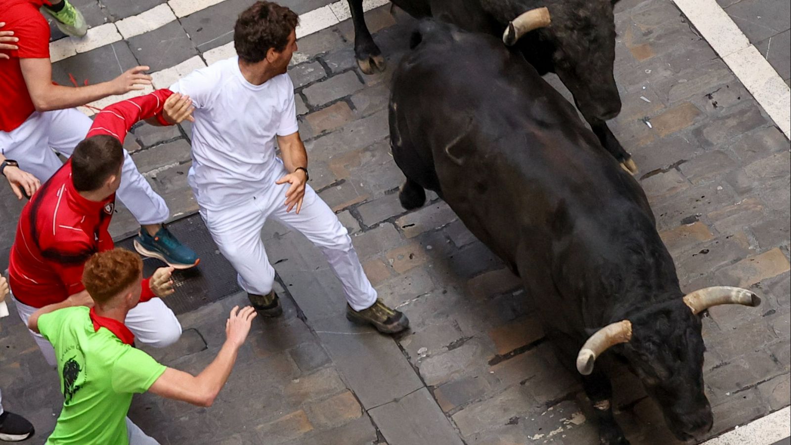 San Fermín 2024 Sexto encierro Ver vídeo completo