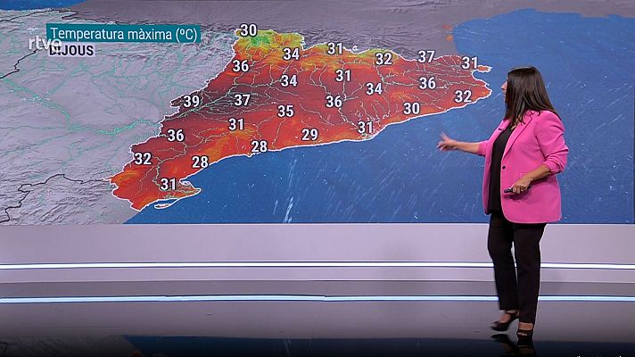 El temps - Primera calorada de l’estiu