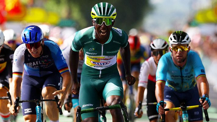 Tour de Francia - Tour 2024 | El eritreo Girmay suma su tercera victoria en el sprint de Villeneuve sur Lot