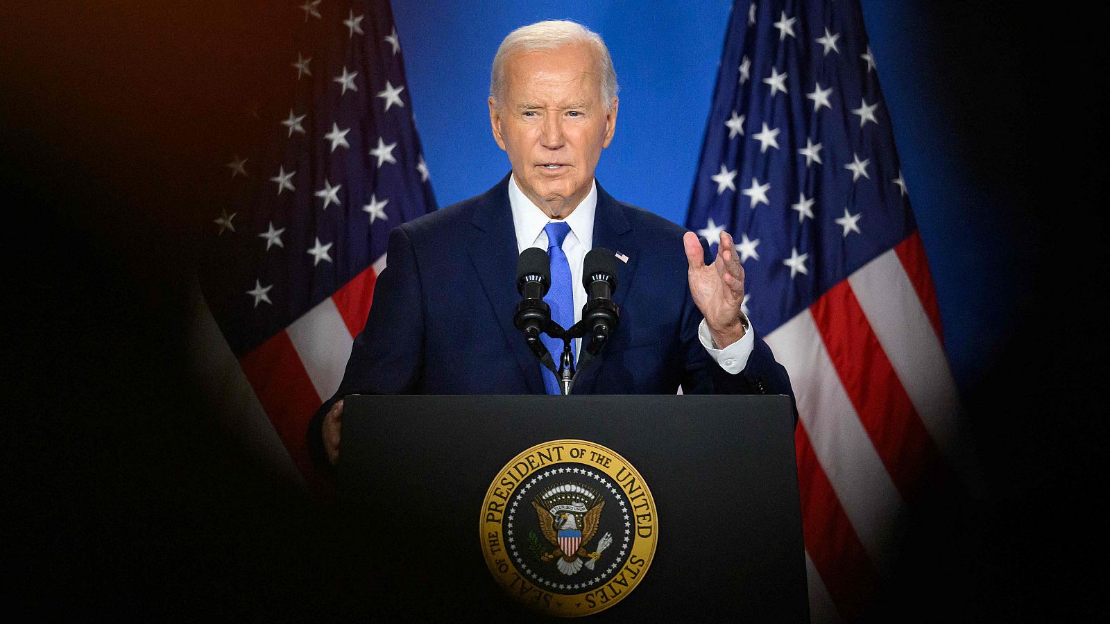 Biden confunde a Kamala Harris con Trump y a Zelenski con Putin | Ver