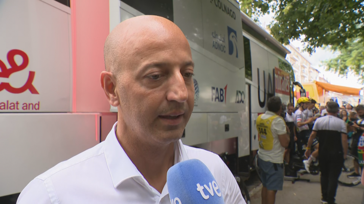 Tour de Francia - Matxin: "Estamos tristes por el abandono de Ayuso, tenía mucho que aprender aquí"