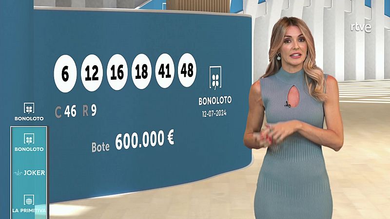 Sorteo de la Bonoloto y Euromillones del 12/07/24 - ver ahora