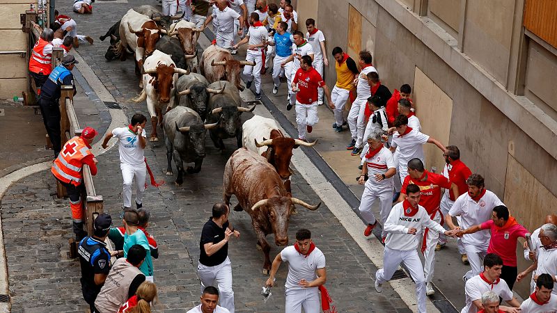 Vive San Fermín 2024 - Séptimo encierro - ver ahora