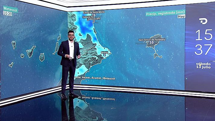 Aumento notable de las temperaturas en zonas de montaña del norte peninsular y entorno cantábrico oriental y descenso acusado en la mitad sur del área mediterránea