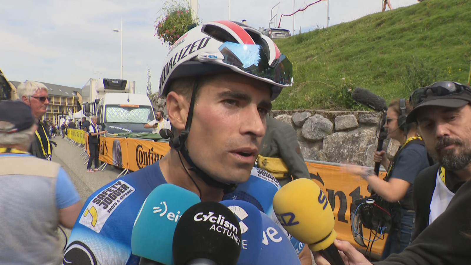 Mikel Landa: "Espero poder liarla algún día en el Tour" | Ver