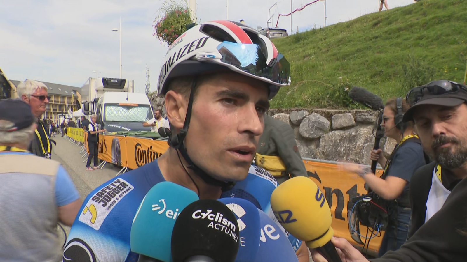 Mikel Landa: "Espero poder liarla algún día en el Tour"