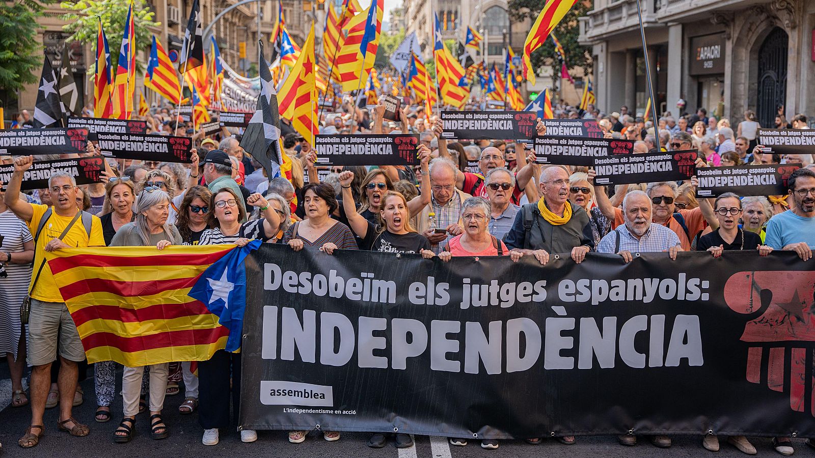 La ANC exige la amnistía a todos los encausados por el procés - Fin de semana 24h | Ver