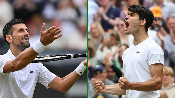 Wimbledon | Alcaraz y Djokovic vuelven a verse las caras un año después en el mismo escenario