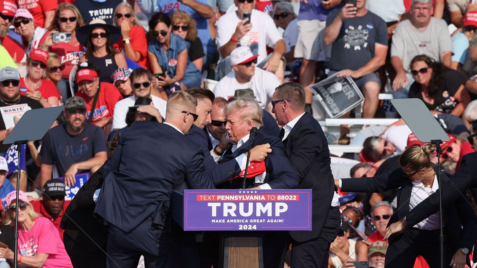 Así ha sido el intento de atentado contra Donald Trump | Ver vídeo