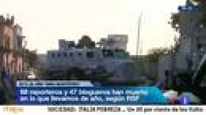 Telediario 1 - Informe RSF 2012