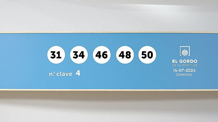 SELAE - Sorteo de la Lotería Gordo de la Primitiva del 14/07/2024