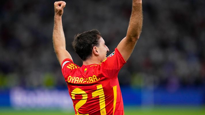 - Oyarzabal, a RTVE, tras el gol: "Cuando veo que a Cucu le llega el balón, corro para llegar y la toco"
