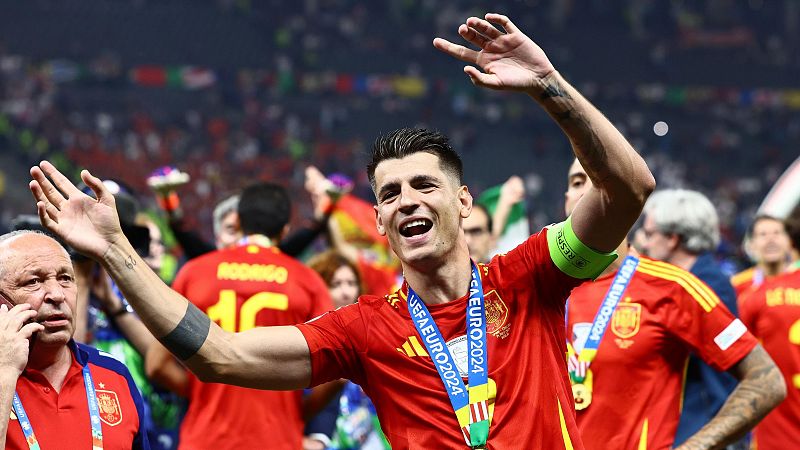 Morata se acuerda de Iniesta y Bojan tras ganar la Eurocopa 2024 - Eurocopa | Ver