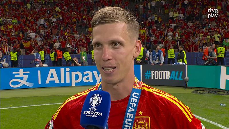 Dani Olmo, uno de los mximo goleadores de la Eurocopa: "Ha sido el torneo soado"