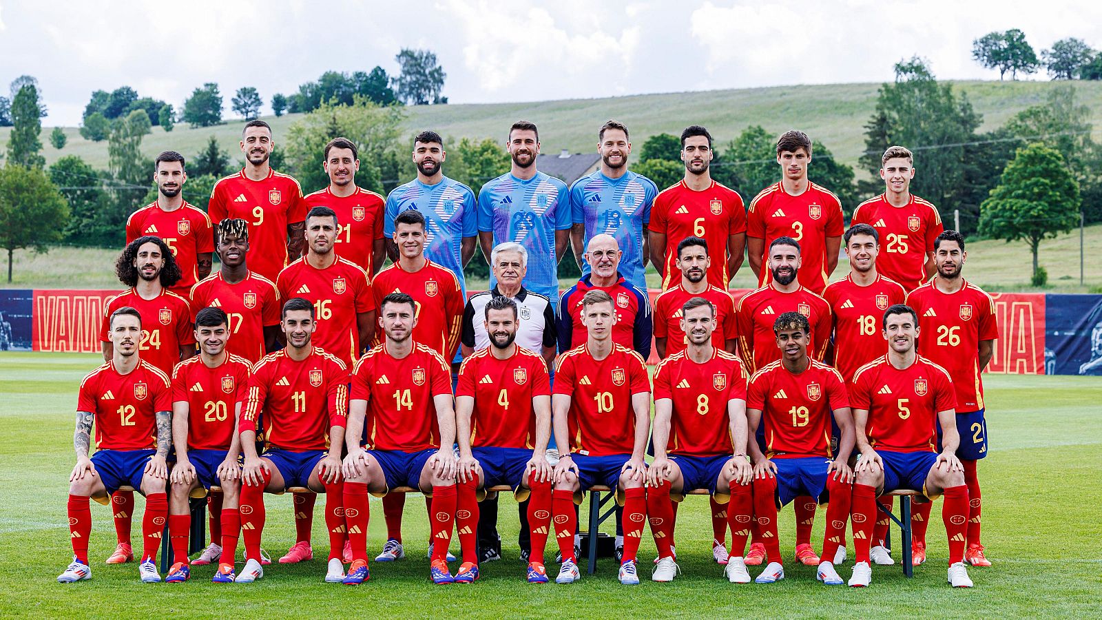 La juventud se adueña de la selección española en la Euro 2024